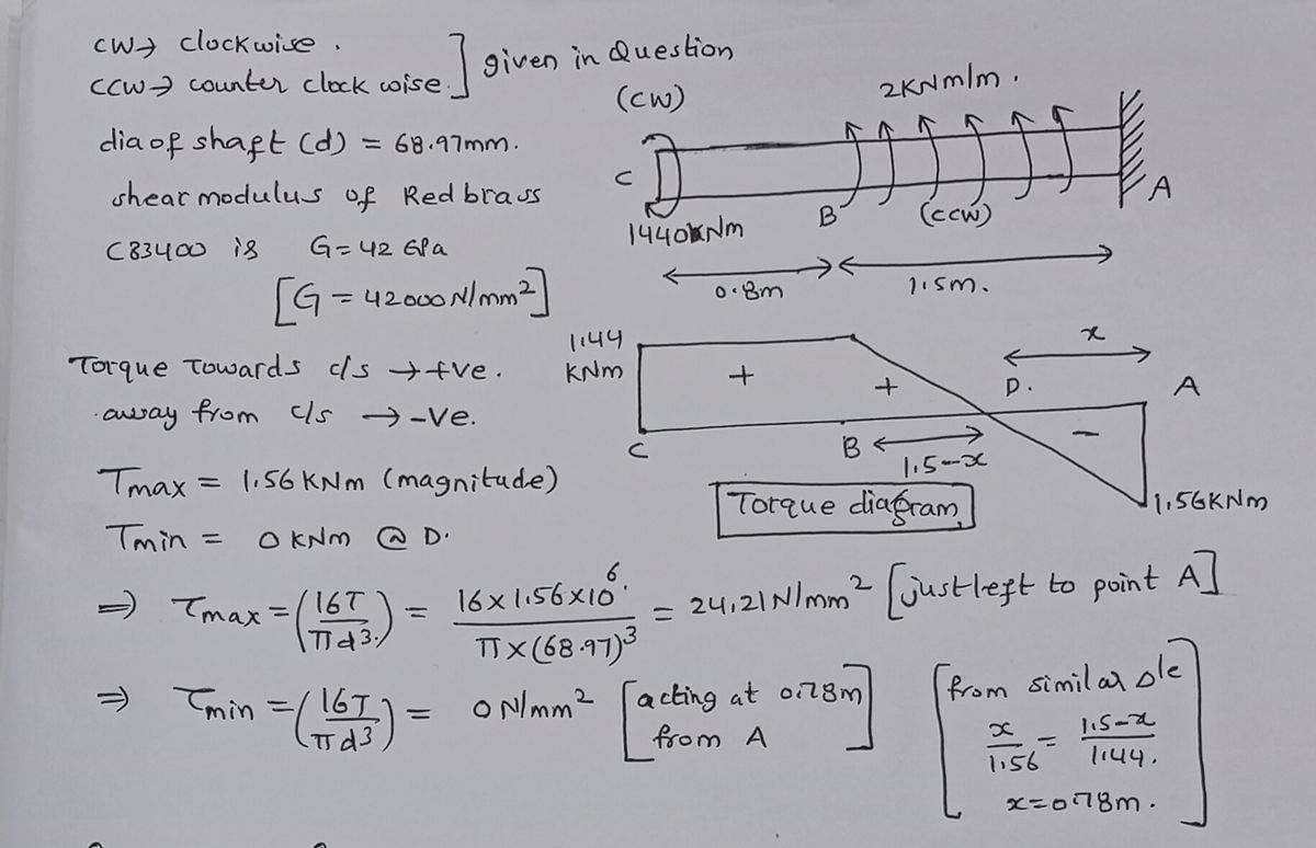 Civil Engineering homework question answer, step 1, image 1