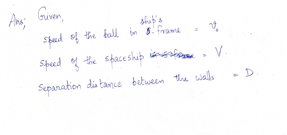 Advanced Physics homework question answer, step 1, image 1