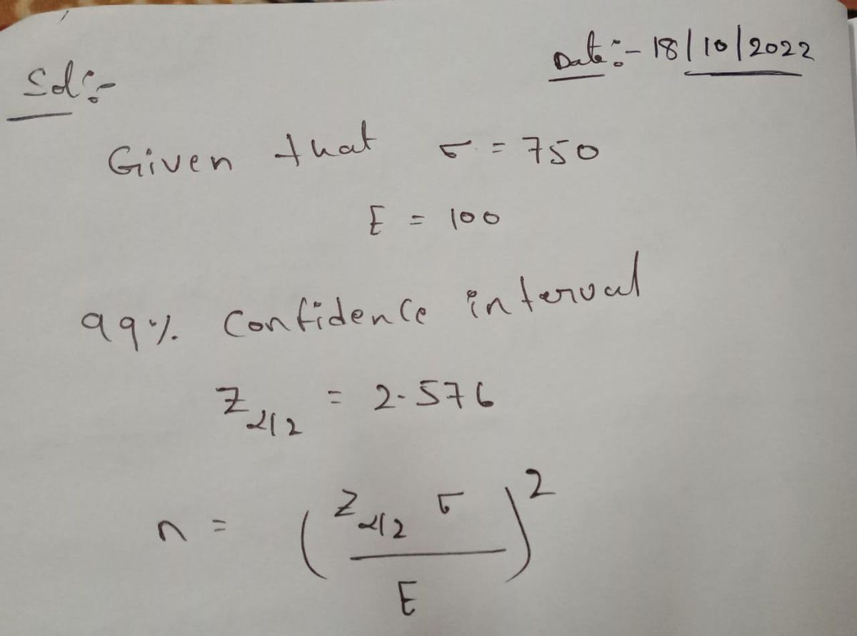 Statistics homework question answer, step 1, image 1