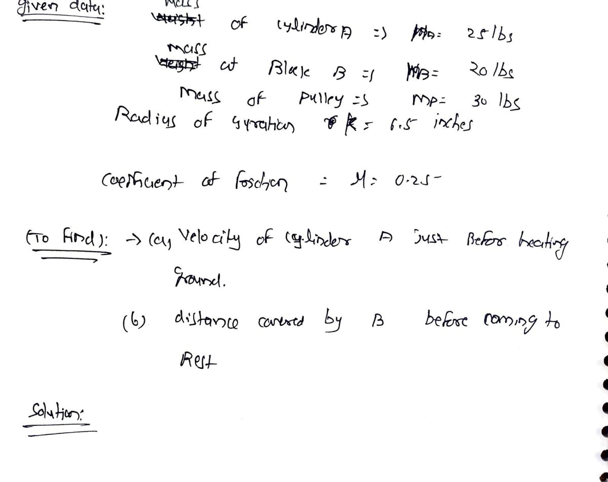 Mechanical Engineering homework question answer, step 1, image 1