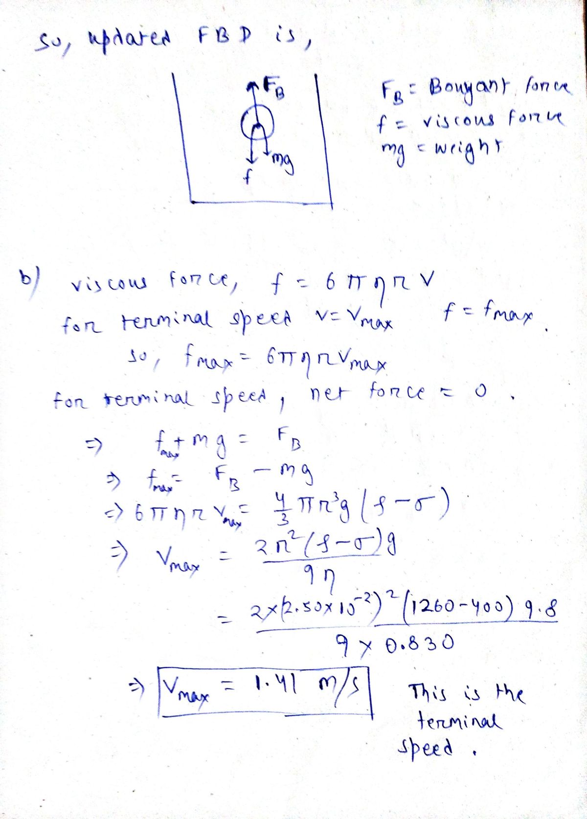 Physics homework question answer, step 1, image 2