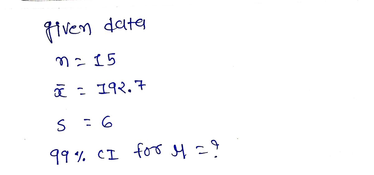 Statistics homework question answer, step 1, image 1