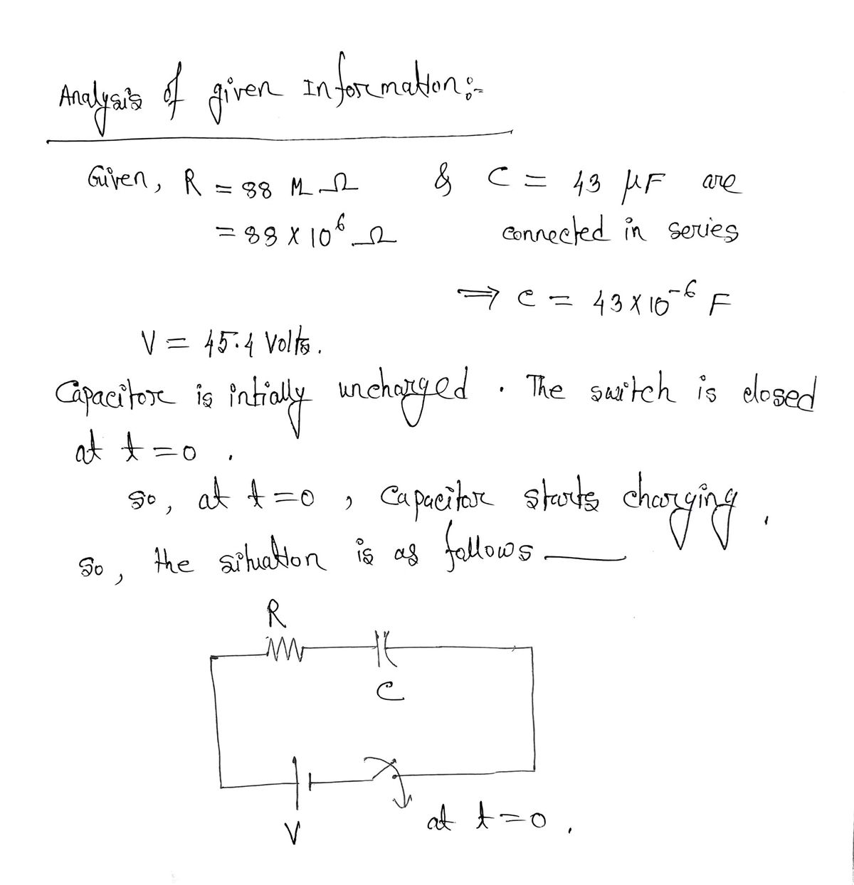 Physics homework question answer, step 1, image 1