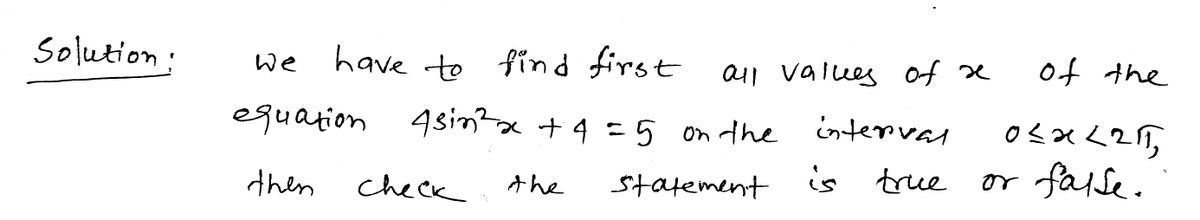 Trigonometry homework question answer, step 1, image 1