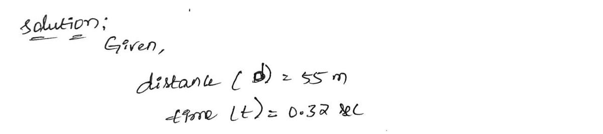 Physics homework question answer, step 1, image 1