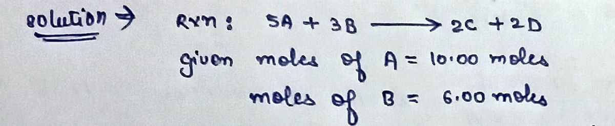 Chemistry homework question answer, step 1, image 1