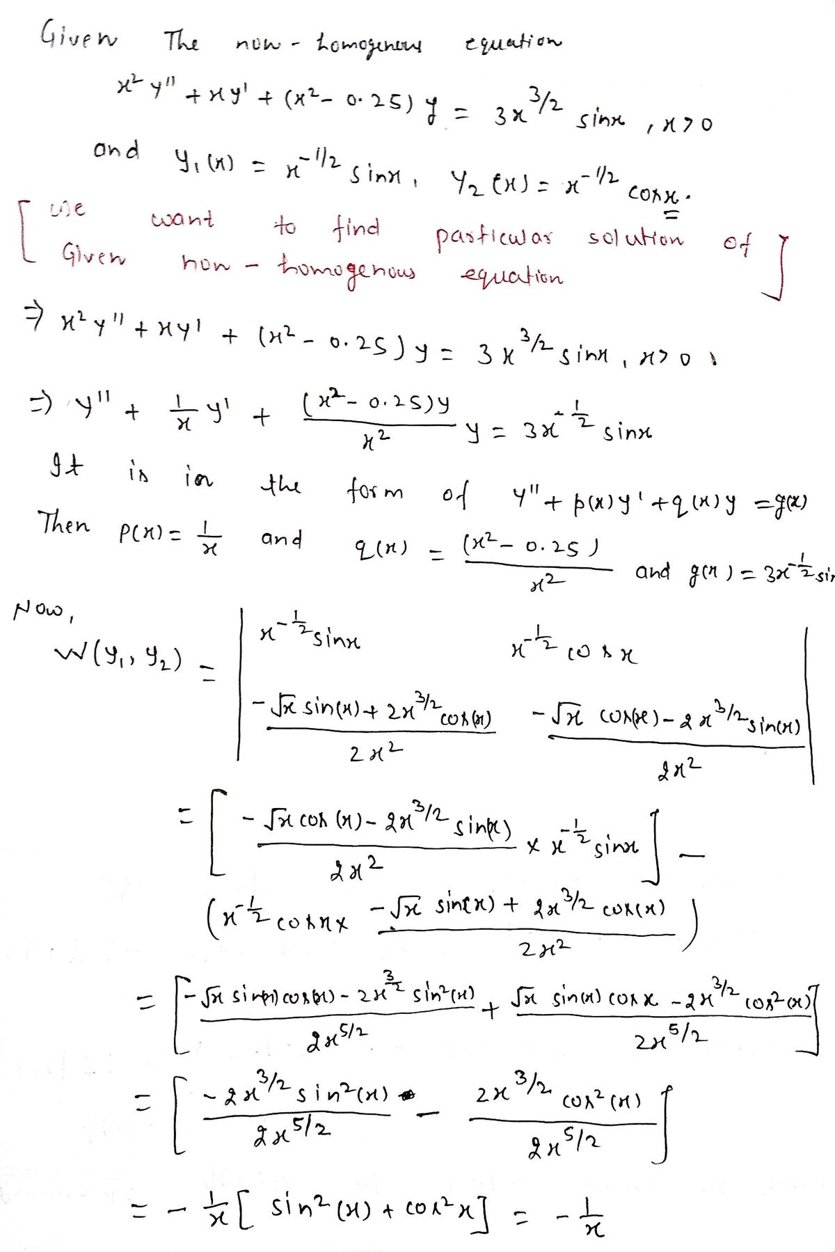 Advanced Math homework question answer, step 1, image 1