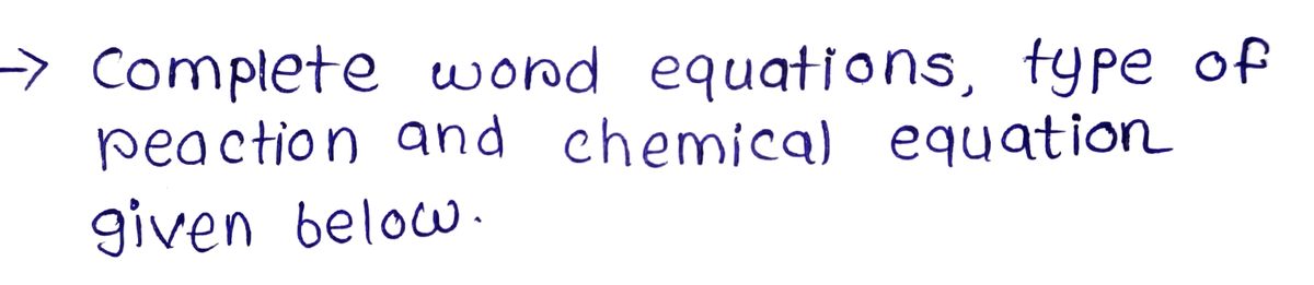 Chemistry homework question answer, step 1, image 1