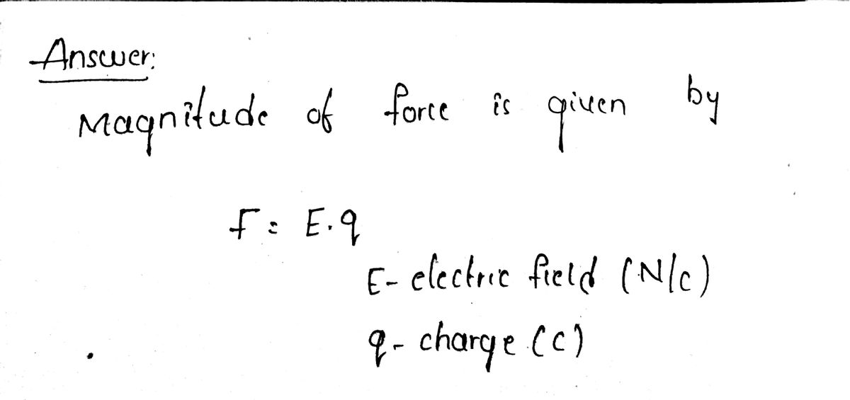 Physics homework question answer, step 1, image 1