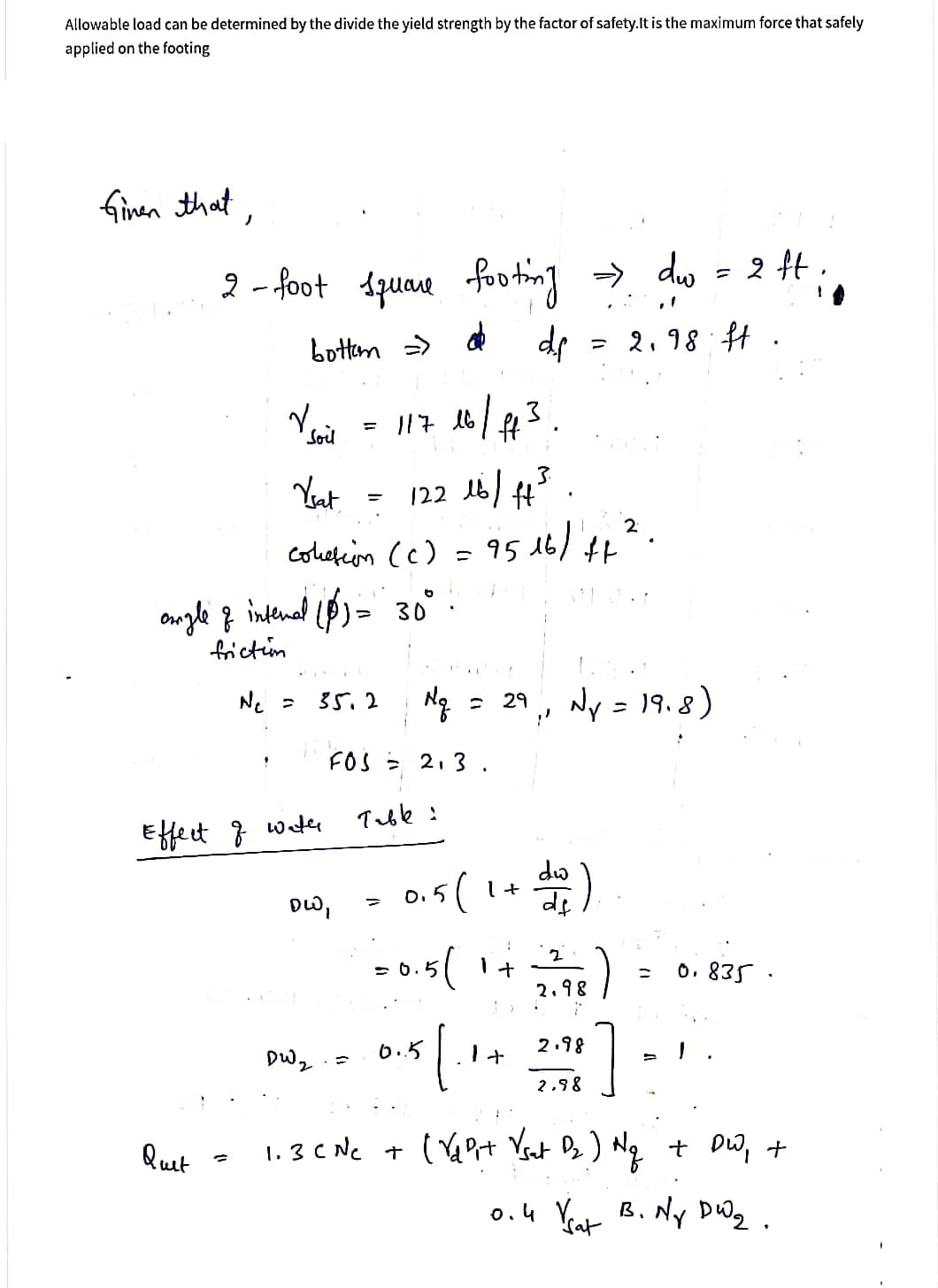 Civil Engineering homework question answer, step 1, image 1