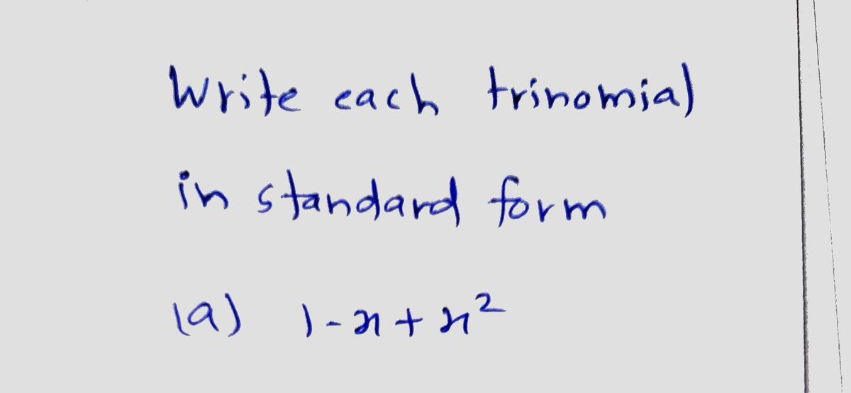 Algebra homework question answer, step 1, image 1