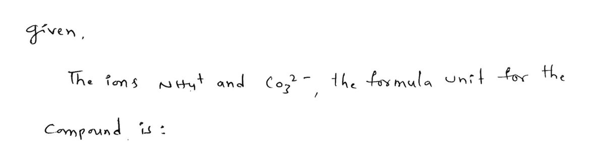 Chemistry homework question answer, step 1, image 1