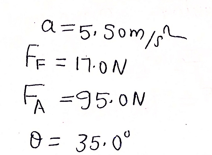 Physics homework question answer, step 1, image 1