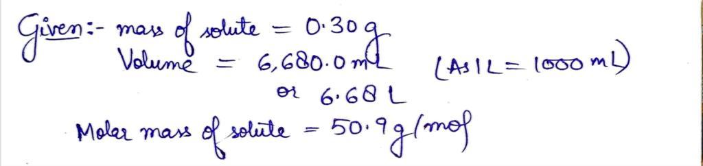 Chemistry homework question answer, step 1, image 1