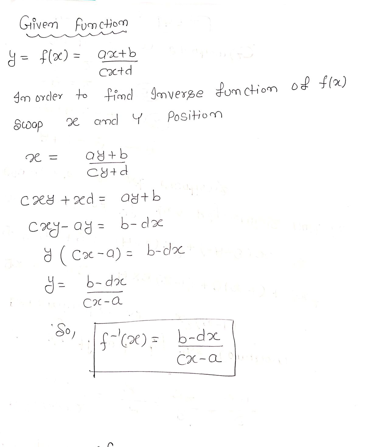 Algebra homework question answer, step 1, image 1