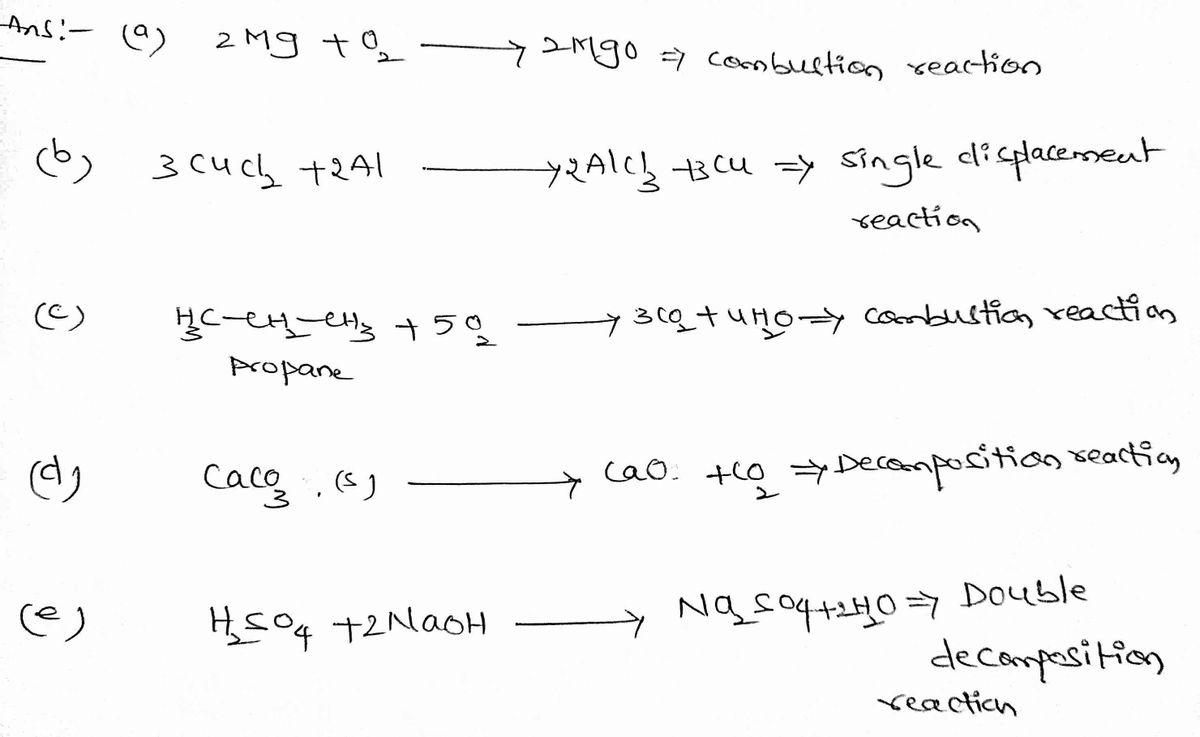 Chemistry homework question answer, step 1, image 1