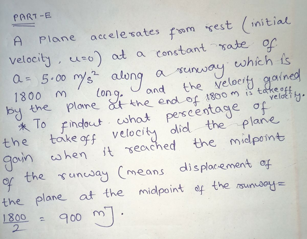 Physics homework question answer, step 1, image 1