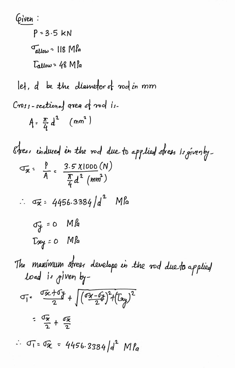 Mechanical Engineering homework question answer, step 1, image 1