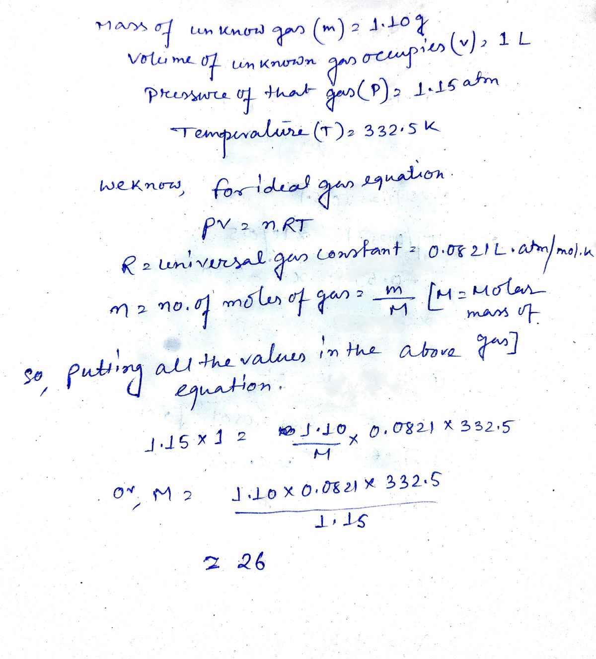 Chemistry homework question answer, step 1, image 1