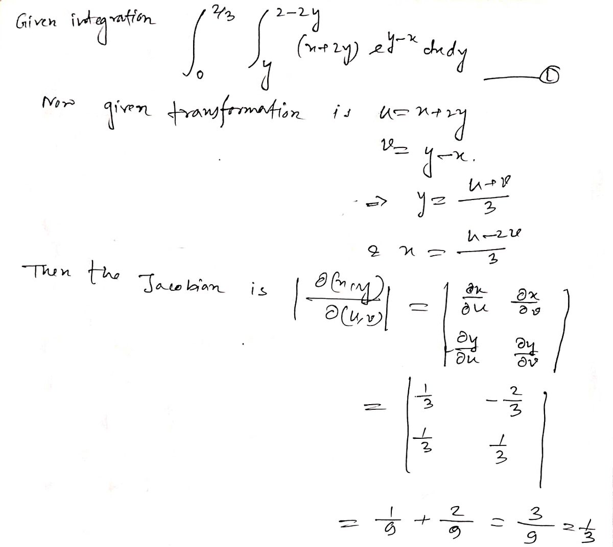 Advanced Math homework question answer, step 1, image 1