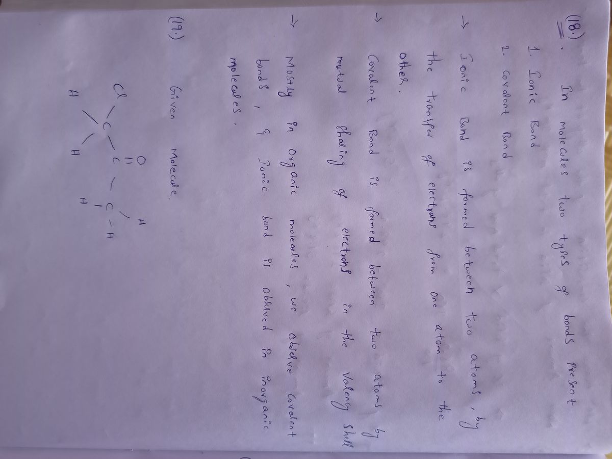 Chemistry homework question answer, step 1, image 1