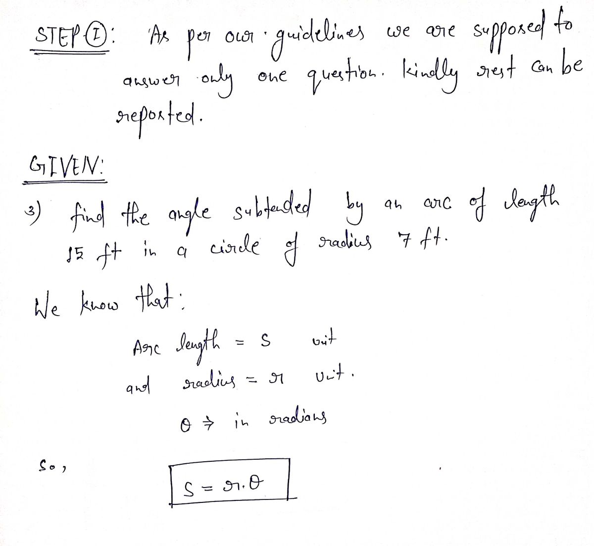 Calculus homework question answer, step 1, image 1