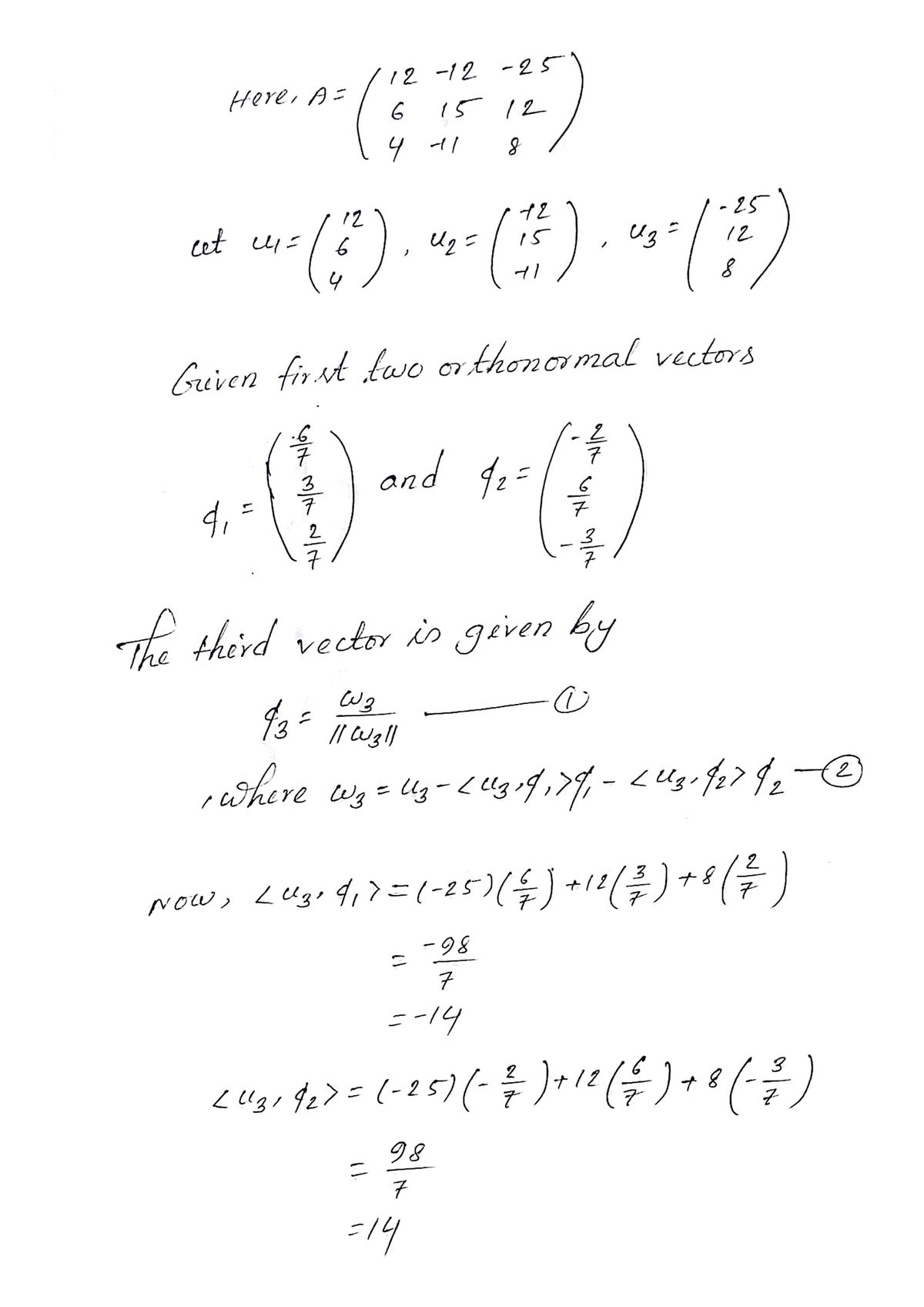 Advanced Math homework question answer, step 1, image 1