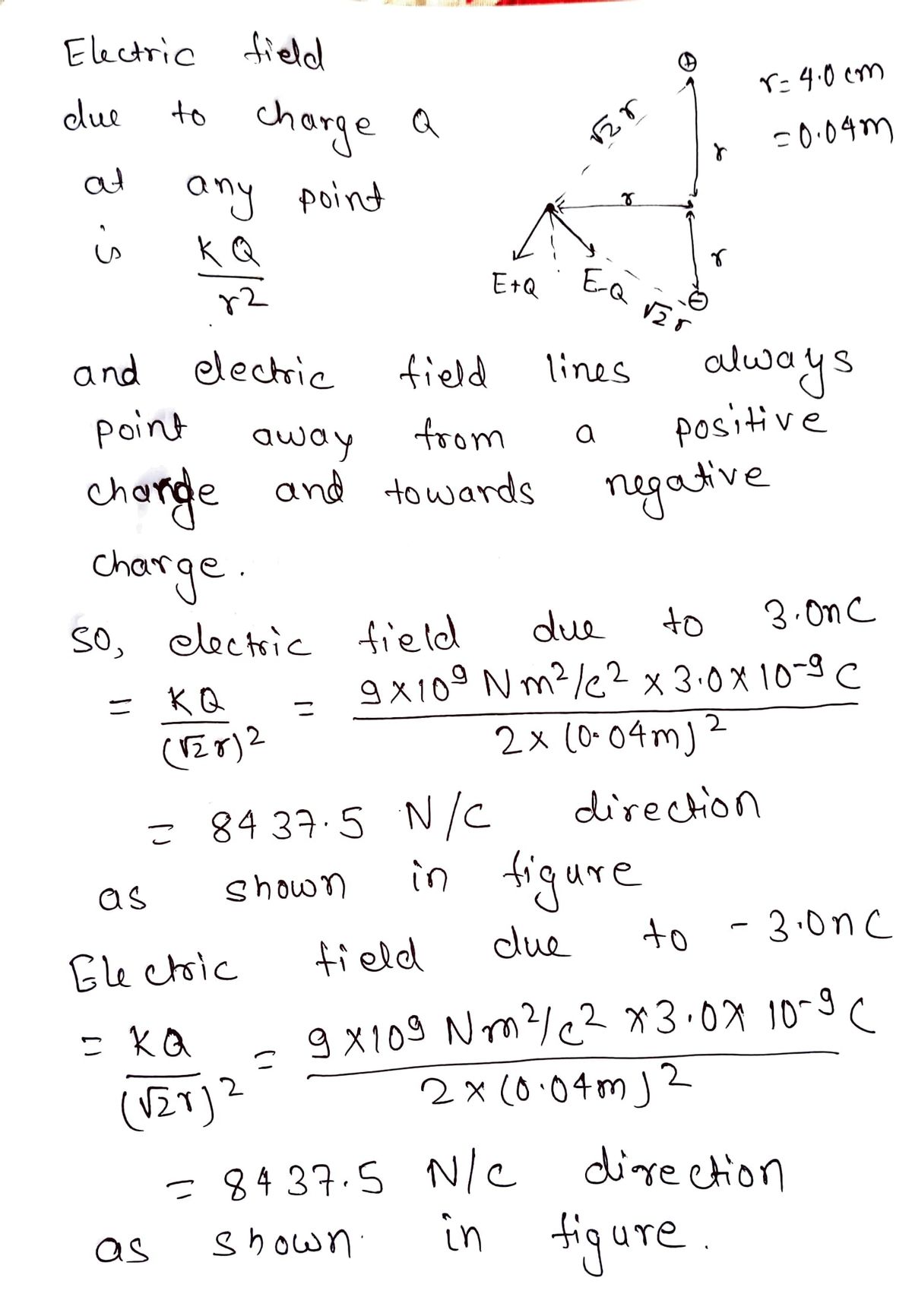 Physics homework question answer, step 1, image 1