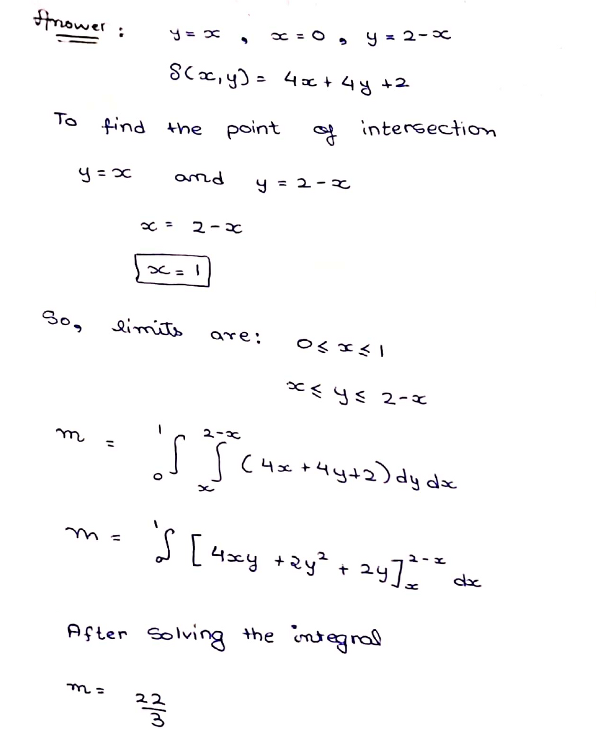 Advanced Math homework question answer, step 1, image 1