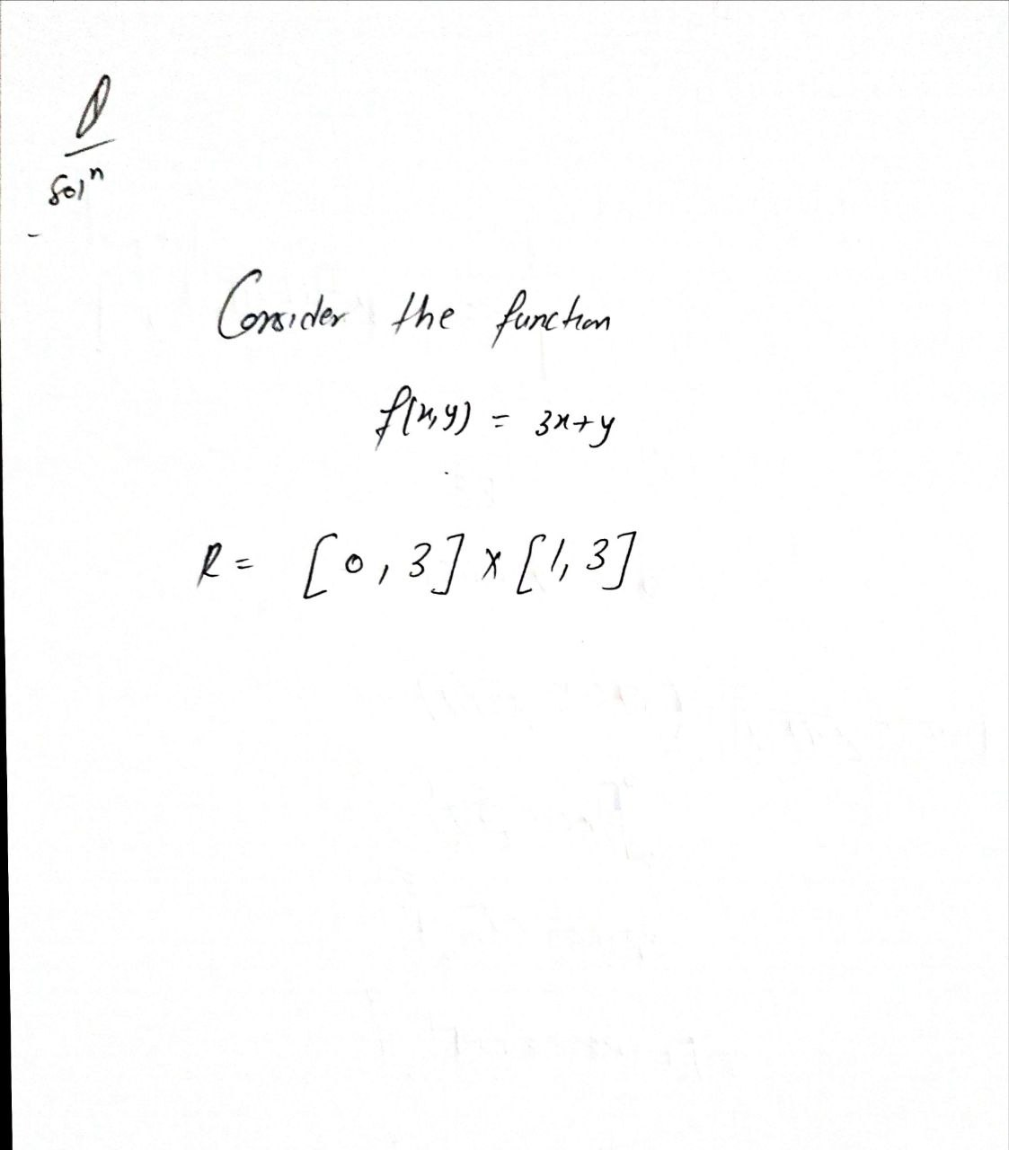 Calculus homework question answer, step 1, image 1