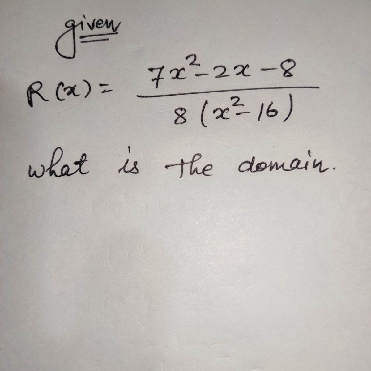 Algebra homework question answer, step 1, image 1