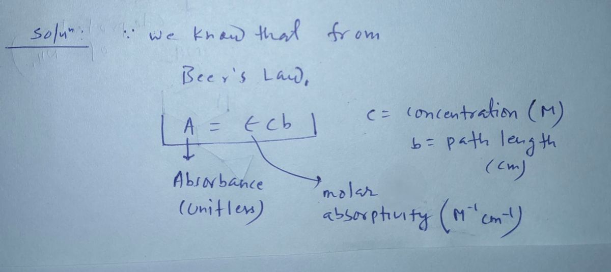 Chemistry homework question answer, step 1, image 1