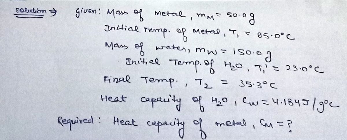 Chemistry homework question answer, step 1, image 1