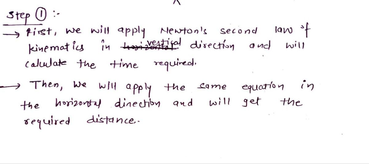 Physics homework question answer, step 1, image 1