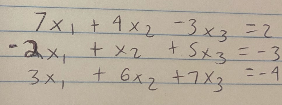 Algebra homework question answer, step 1, image 1