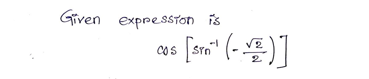 Trigonometry homework question answer, step 1, image 1