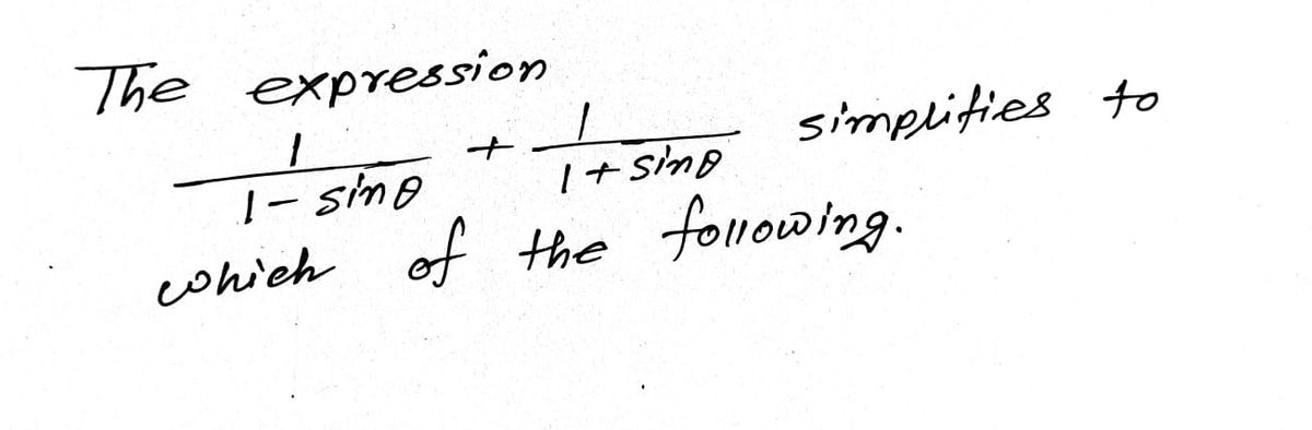 Trigonometry homework question answer, step 1, image 1