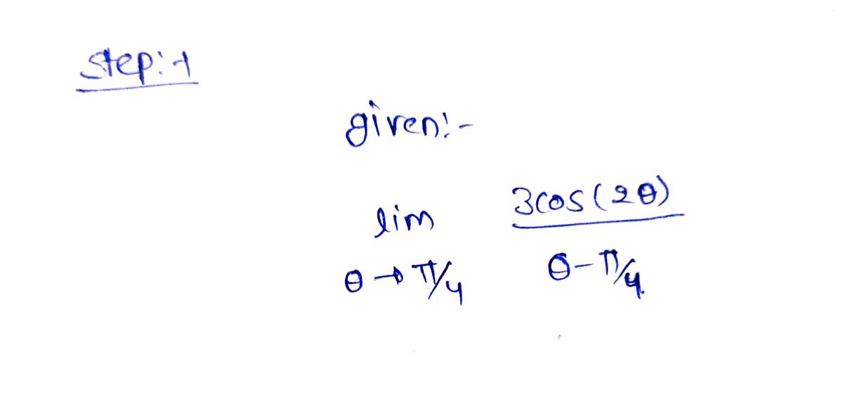 Calculus homework question answer, step 1, image 1