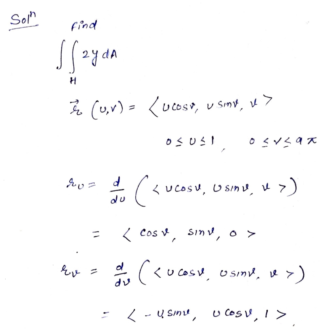 Calculus homework question answer, step 1, image 1