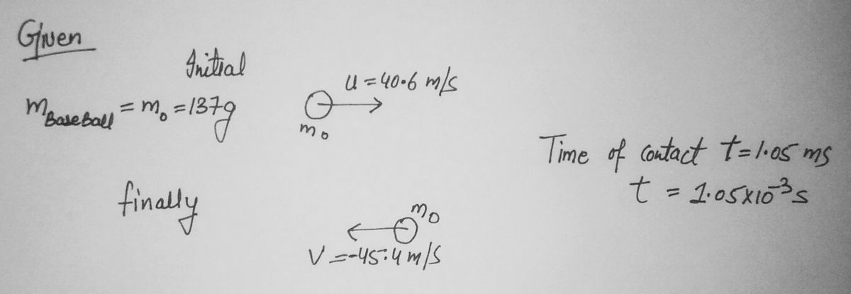 Physics homework question answer, step 1, image 1