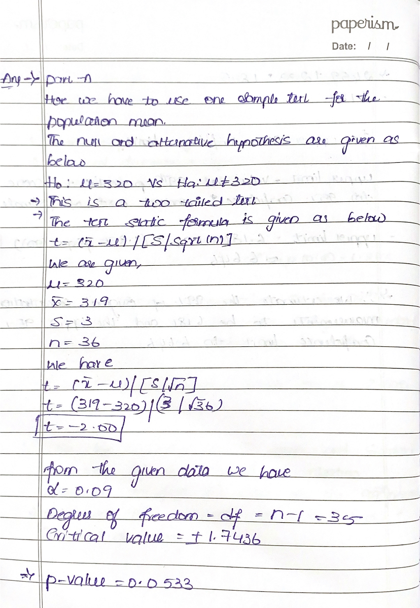 Statistics homework question answer, step 1, image 1