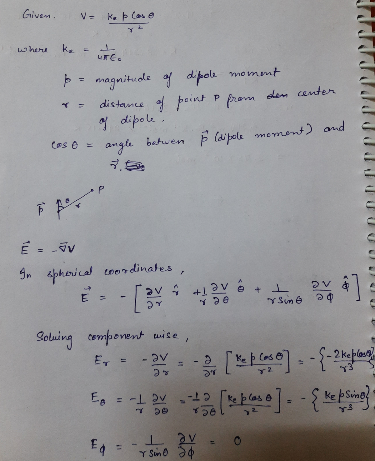 Physics homework question answer, step 1, image 1