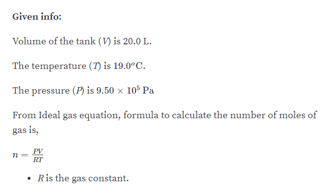 Answered A 20 0 L Tank Of Carbon Dioxide Gas Bartle