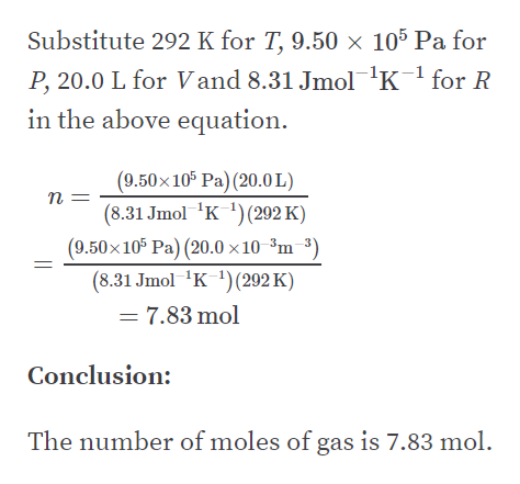 Answered A 20 0 L Tank Of Carbon Dioxide Gas Bartle