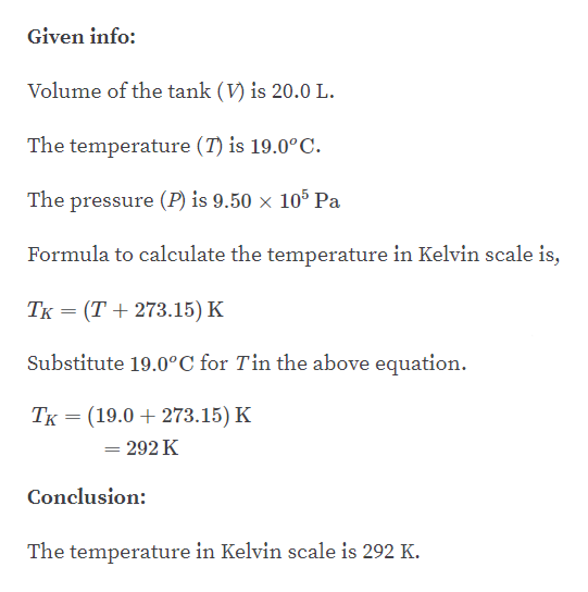 Answered A 20 0 L Tank Of Carbon Dioxide Gas Bartle