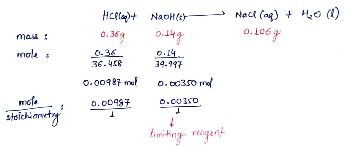 Chemistry homework question answer, step 1, image 1