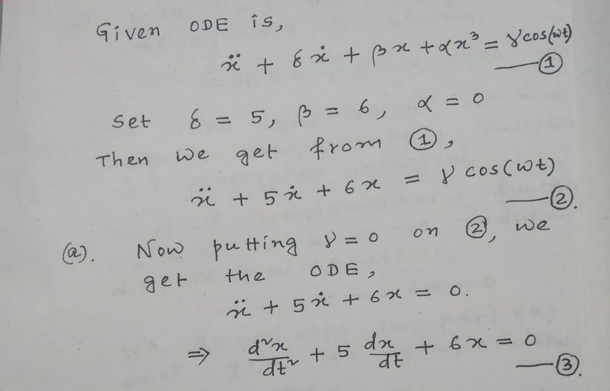 Advanced Math homework question answer, step 1, image 1