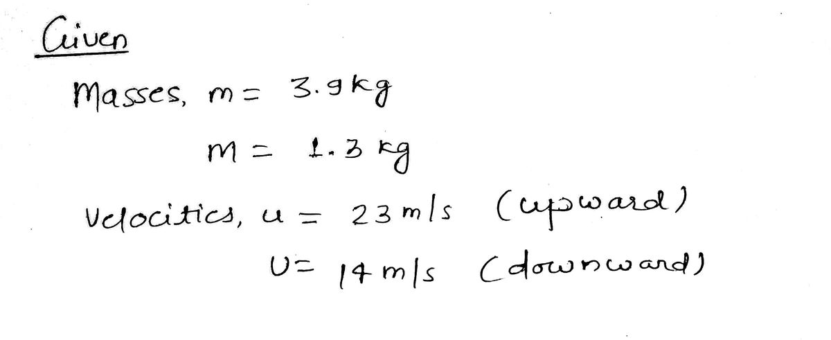 Physics homework question answer, step 1, image 1