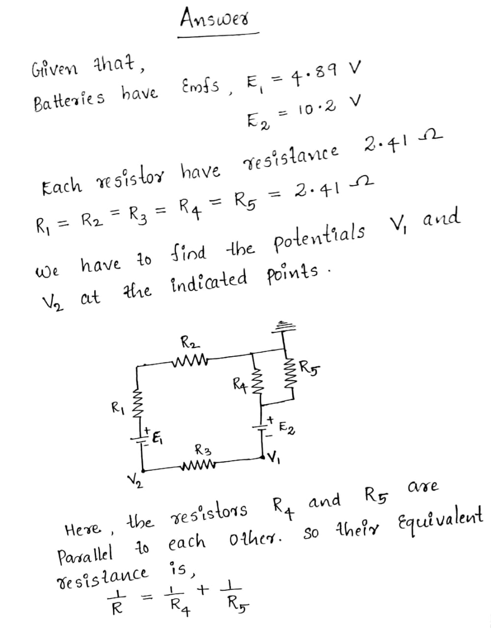 Physics homework question answer, step 1, image 1