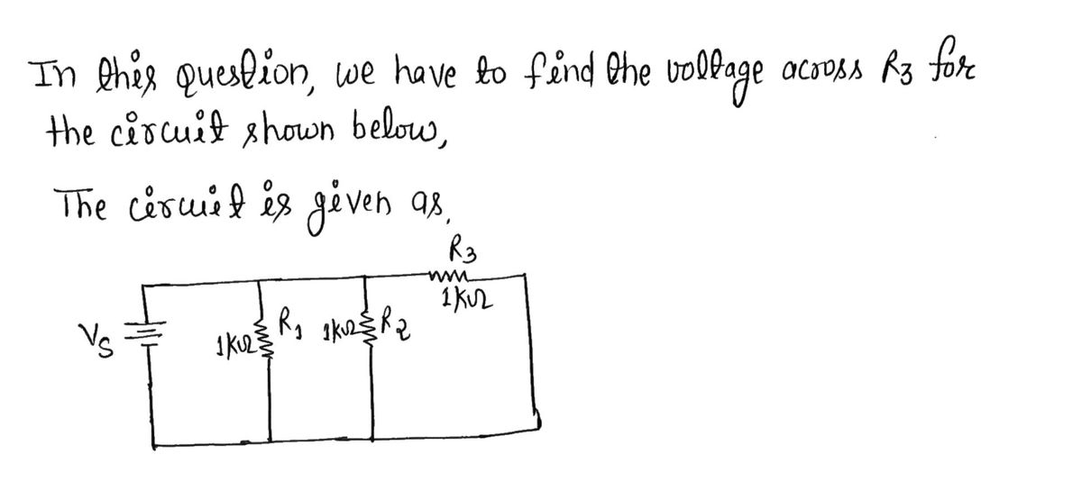 Electrical Engineering homework question answer, step 1, image 1